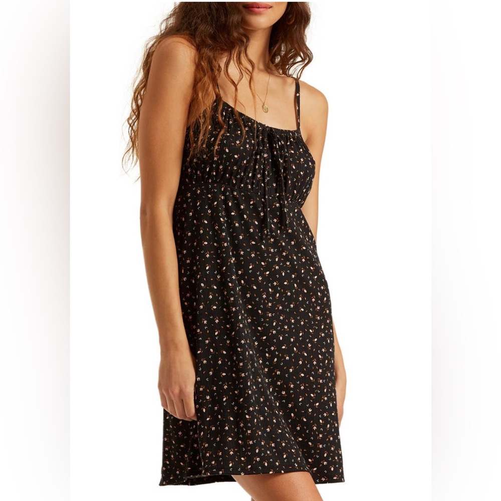 Billabong Flirt Much Ruched Minidress Size XS